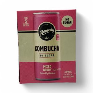 Mixed Berry Kombucha 4/12oz