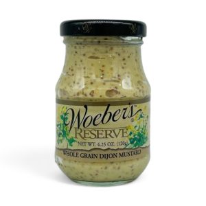 Woeber's Whole Grain Dijon Mustard 4.25oz