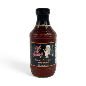 Fat-N-Sassy Sweet-N-Spicy BBQ Sauce 16oz