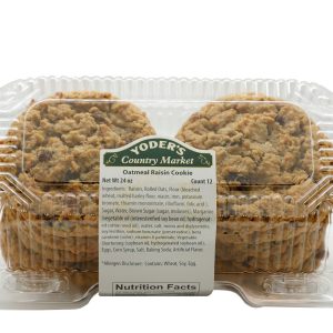 Yoder's Oatmeal Raisin Cookie 24oz 12ct