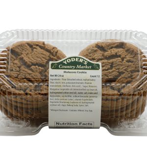Yoder's Molasses Cookies 24oz 12ct