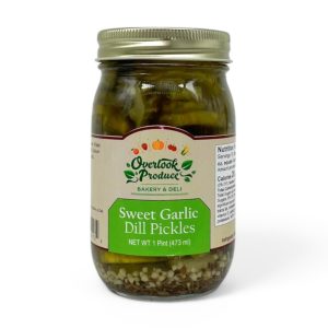 Sweet Garlic Dill Pickles 1 Pint