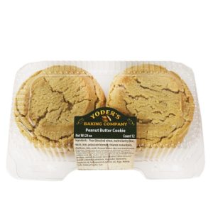 Yoder's Peanut Butter Cookies 24oz 12ct