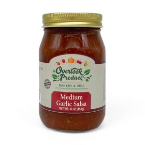 Medium Garlic Salsa 16oz