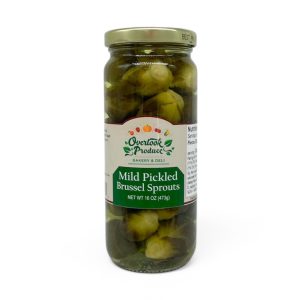 Mild Pickled Brussel Sprouts 16oz