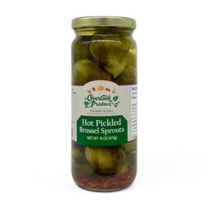 Hot Pickled Brussel Sprouts 16oz