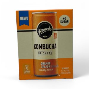 Orange Kombucha 4/12oz