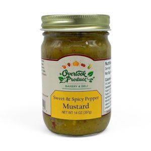 Sweet & Spicy Pepper Mustard 14oz