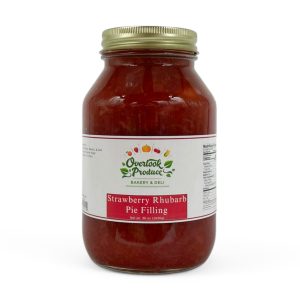 Strawberry Rhubarb Pie Filling 36oz